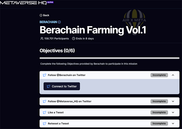 berachain farming mvhq